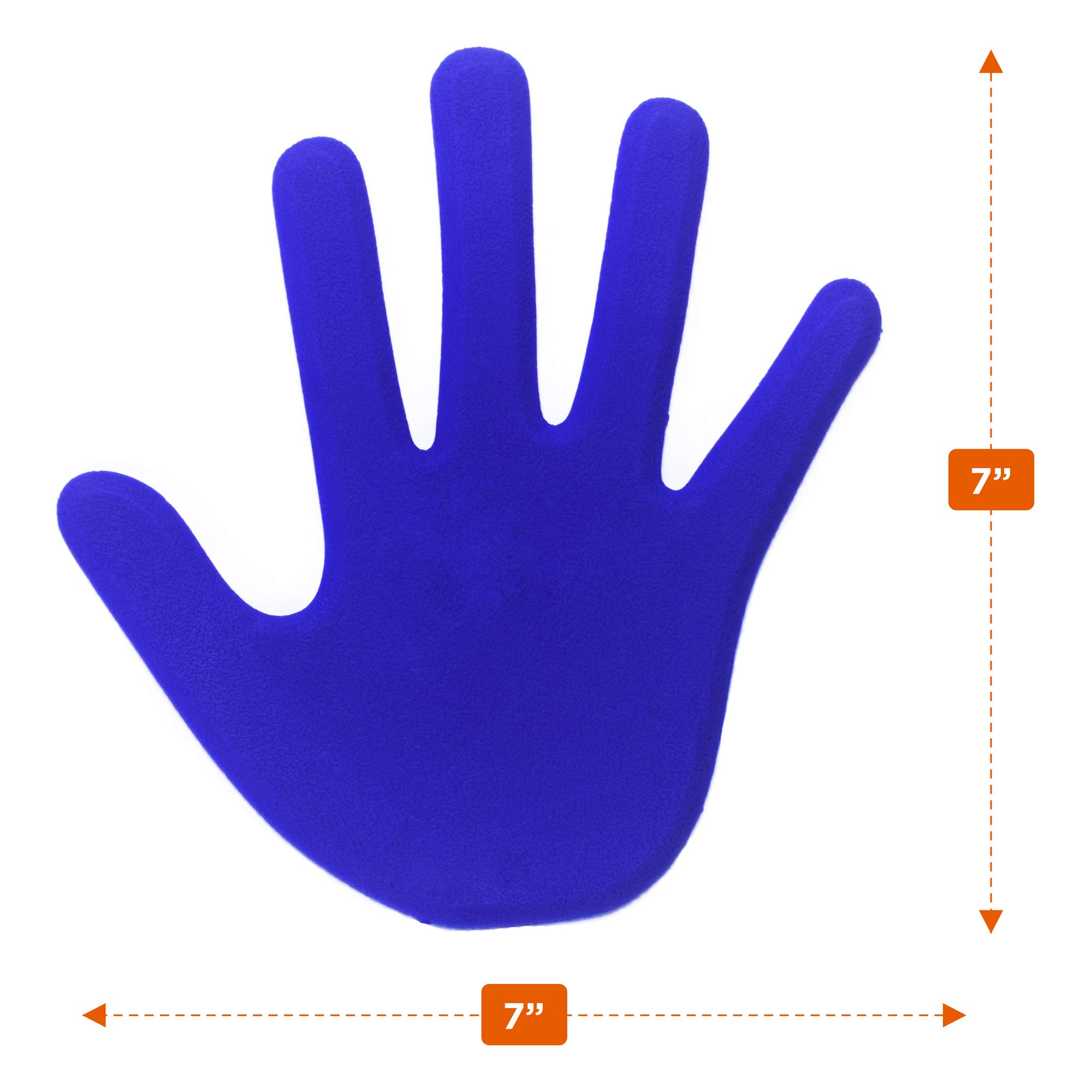 Colorful Hand & Foot Floor Markers Rainbow Color NonSlip, Rubber