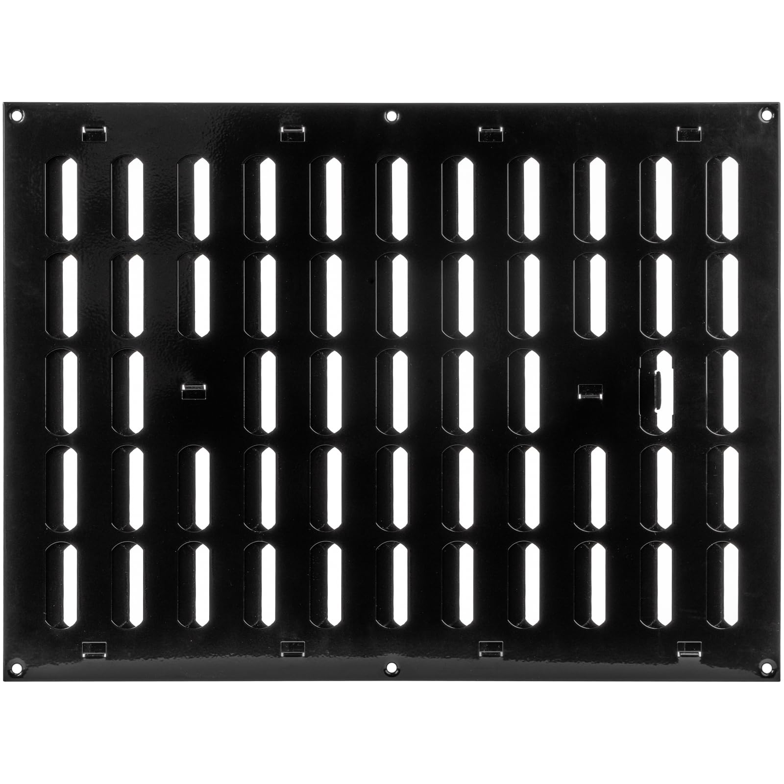 Vent Systems 400 x 300 mm / 16" x 12" Inch Vent Cover, Black Adjustable Metal Grill Cover, Air Supply Ventilation - Image 2