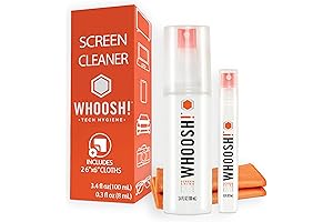Mini Screen Cleaners for Travel: WHOOSH! Screen Cleaner Spray & Wipes