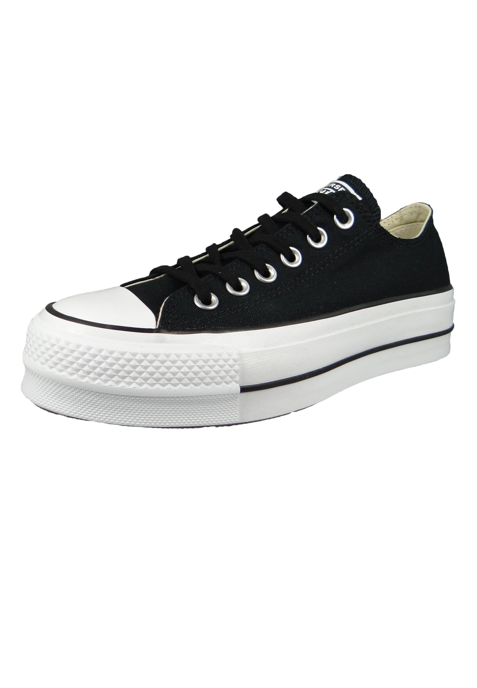 Converse Chuck Taylor All Star Lift Womens Black/White Ox Trainers