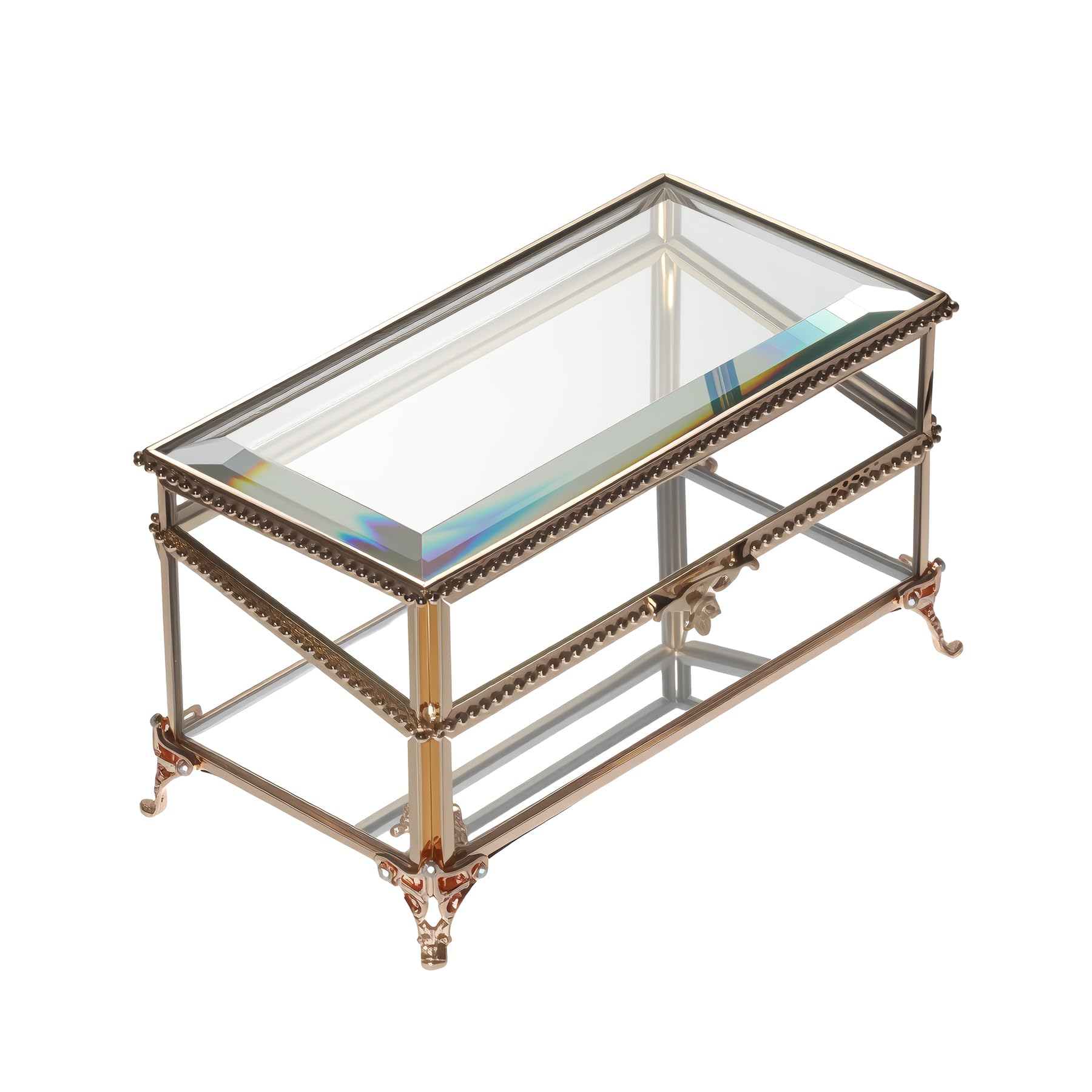 Amazon.com: DHCGPP Glass Vintage Jewelry Box Keepsake storage