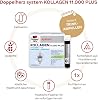 doppelherz system collagen 11000 plus – with nutrients that contribute to the health of the locomotor system and cell protection – 30 drinking bottles