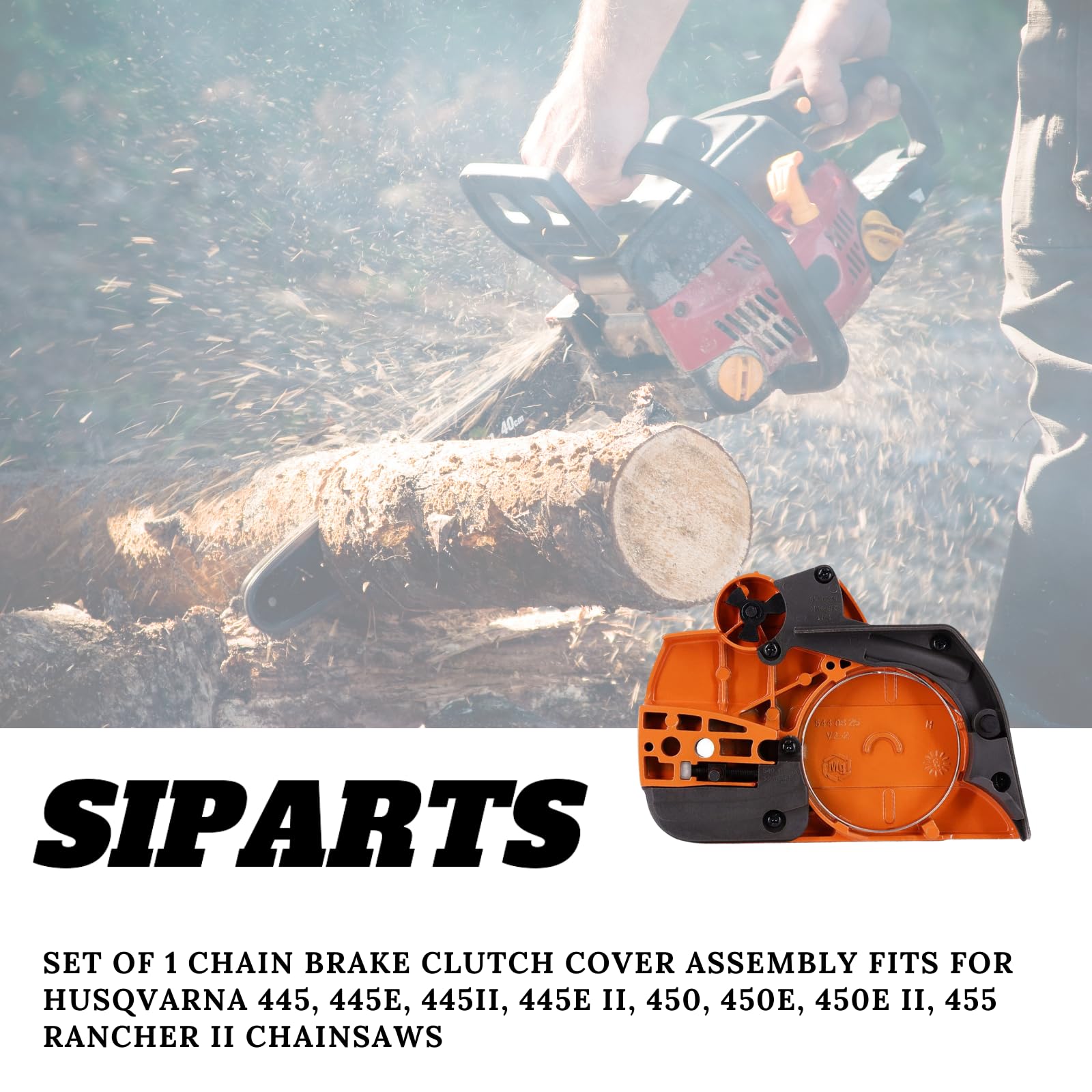 Zestaw sprzęgła z hamulcem łańcucha do pilarki Husqvarna 445 450 544097901 544097902