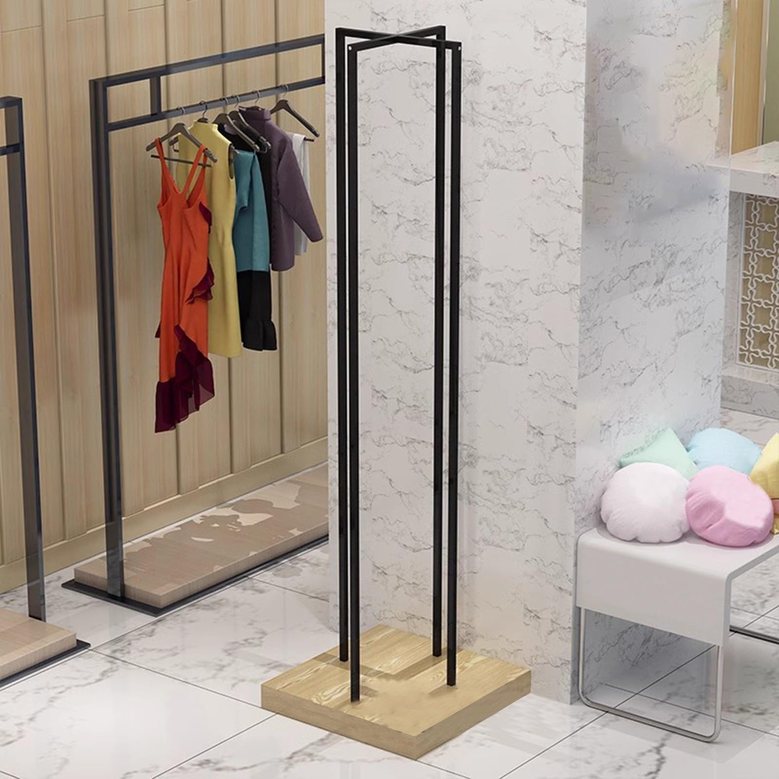 Présentoir à coussins pour hôtels et boutiques de décoration d'intérieur