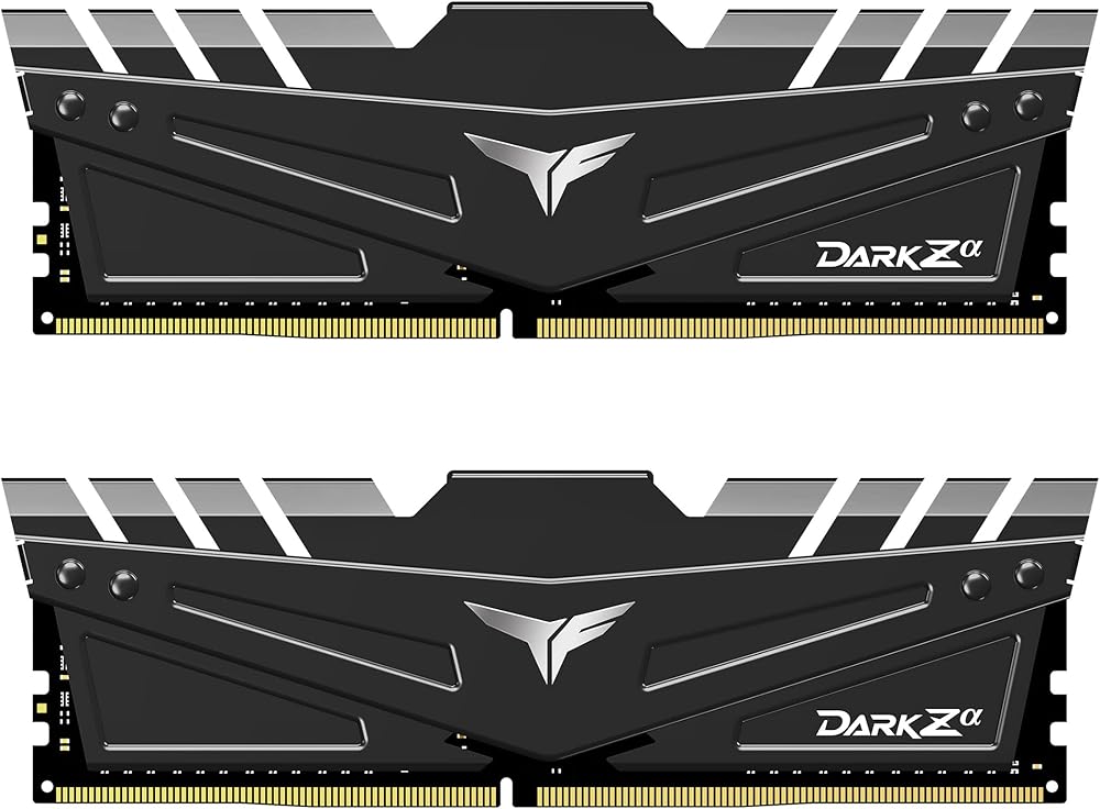 TEAMGROUP T-Force Dark Z, 16GB (2 x 8GB) DDR4-3600MHz CL18 Desktop Gaming Memory with CL18 - View 1