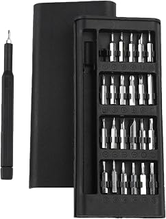 Compact 25 in 1 Precision Screwdriver Set with Alloy Compact | precision screwdriver set, for torx hex driver kit,phone repair tools,watch glasses