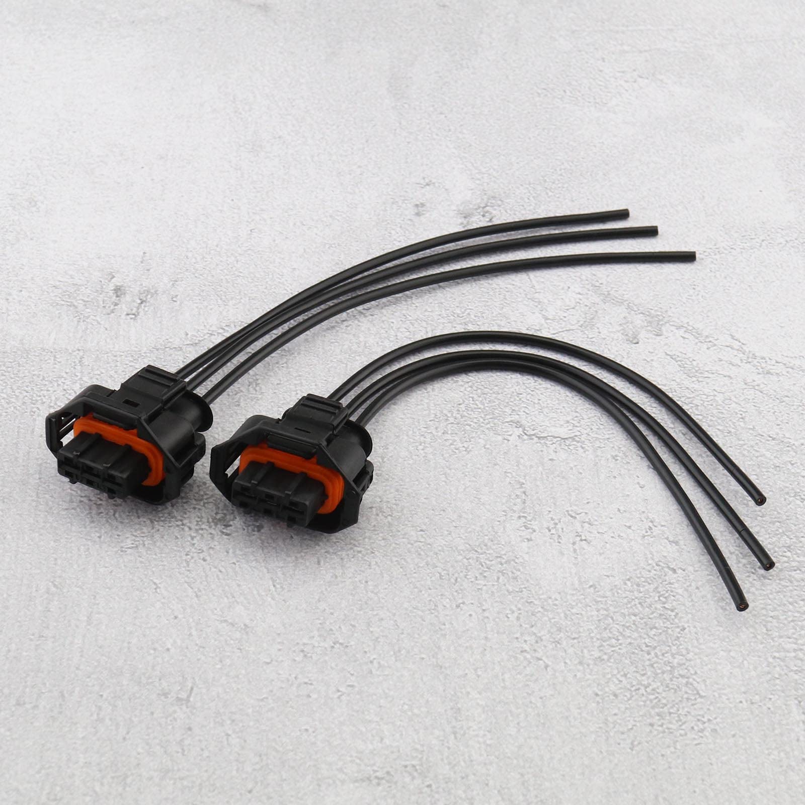 EMSea Złącze wtykowe czujnika ciśnienia szyny paliwowej kompatybilna z Vivaro Trafic Primastar 1928300599NG wstępnie okablowane części do kabli 13,5 cm