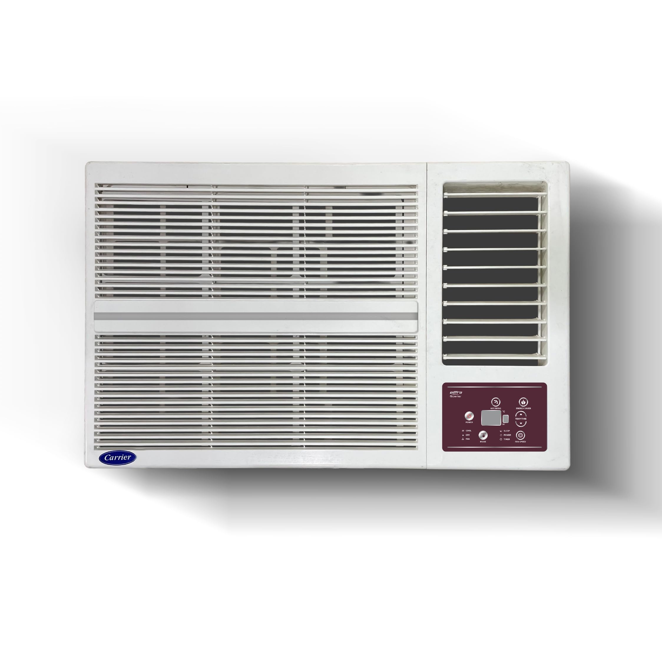 Carrier 1.5 Ton 5 Star, New Star rated, Inverter Window AC (Copper, Turbo mode for Faster Cooling, Energy Saver Mode, Dry Function, Auto Timer and Dust Filter,New star Rating, Estra Gxi -CIW19SC5R36F0, White)