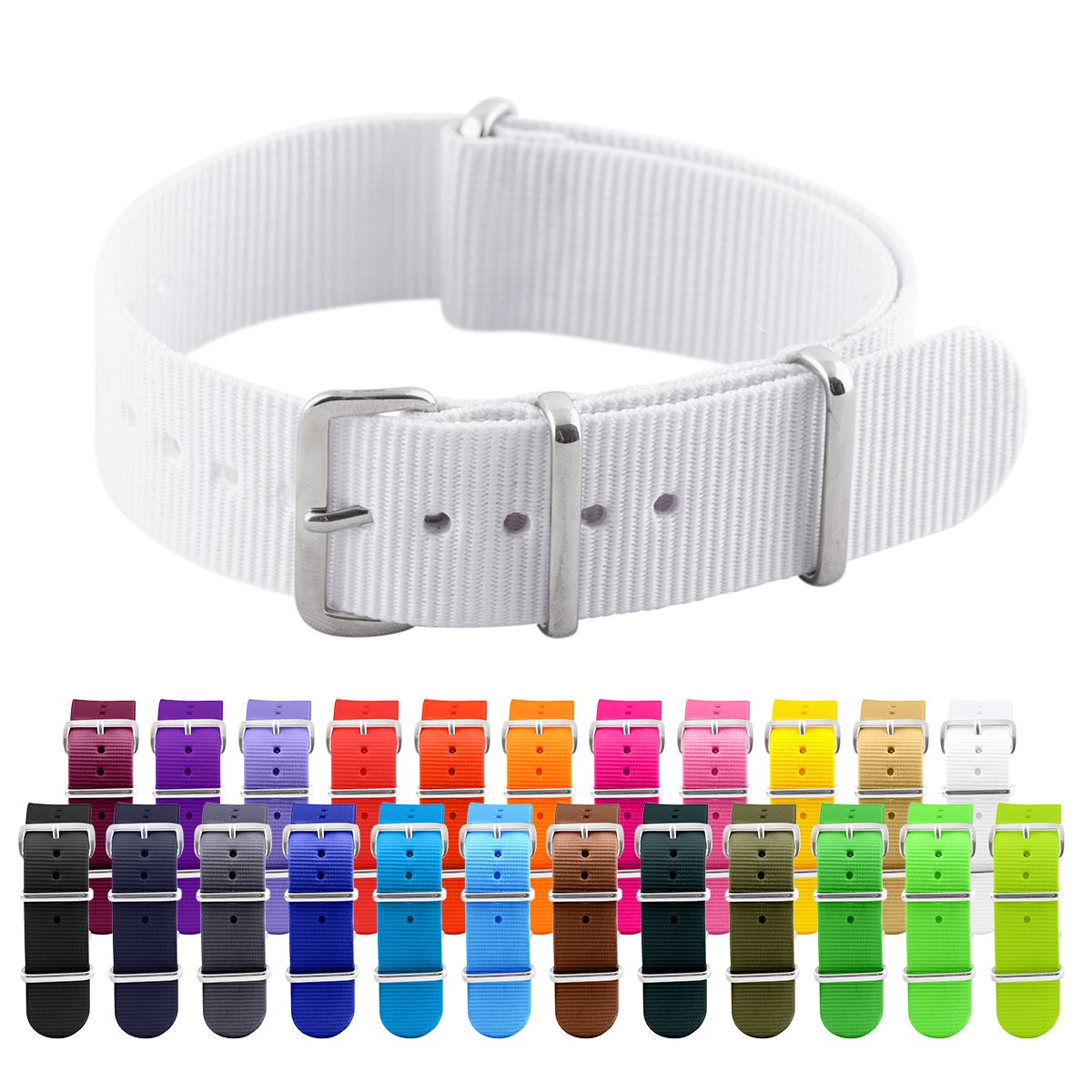 Clockwork Synergy® Classic Nylon Ballistic watch straps bands