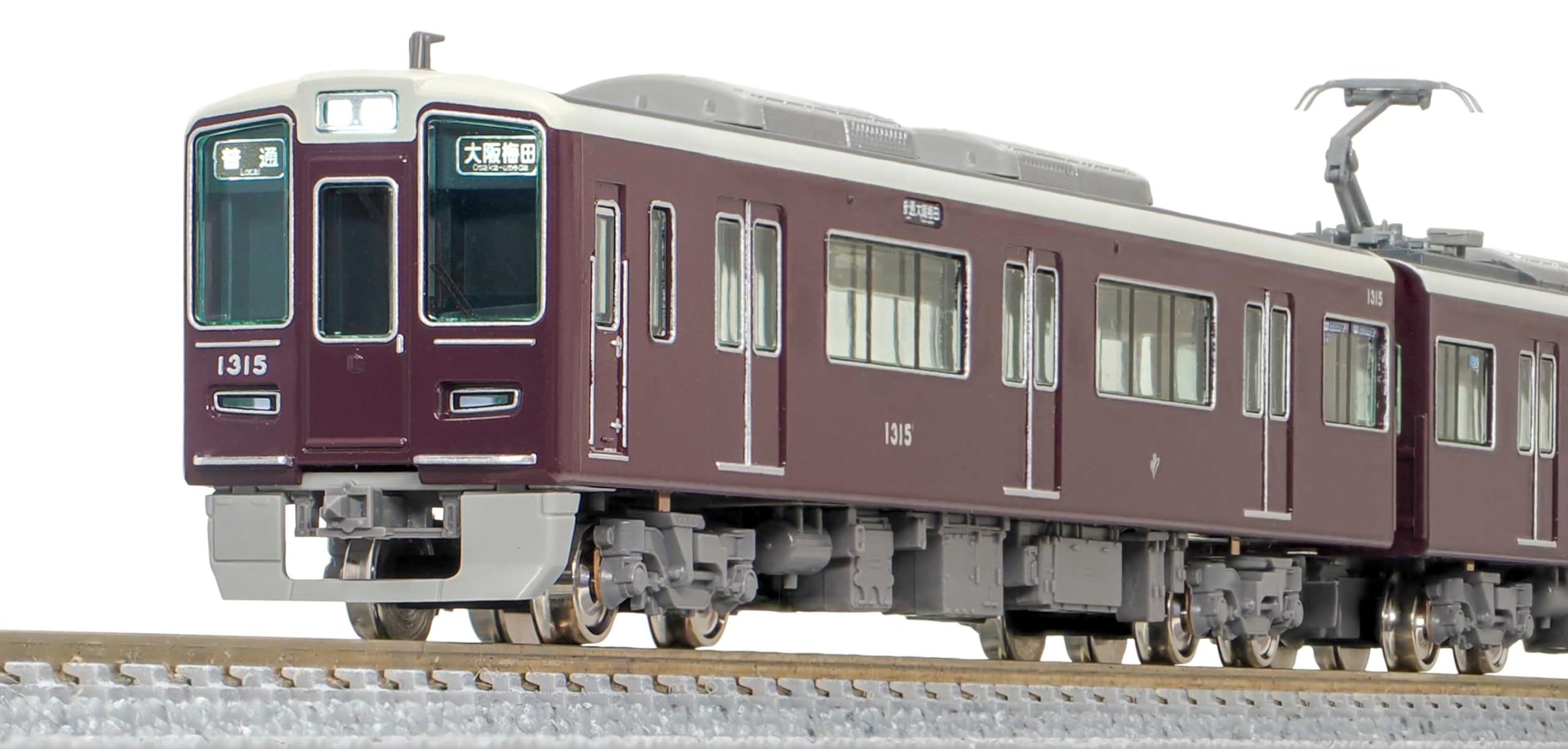 Amazon | グリーンマックス Nゲージ 阪急1300系 車番選択式 8両編成