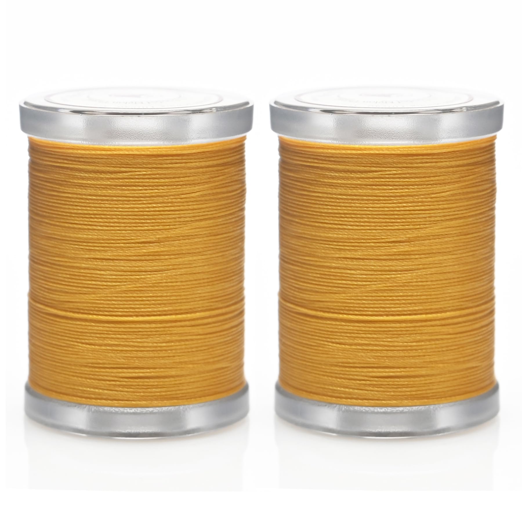 Selric 300Yards Extra Strong Bonded Nylon Thread for Leather Sewing-Jeans Yellow