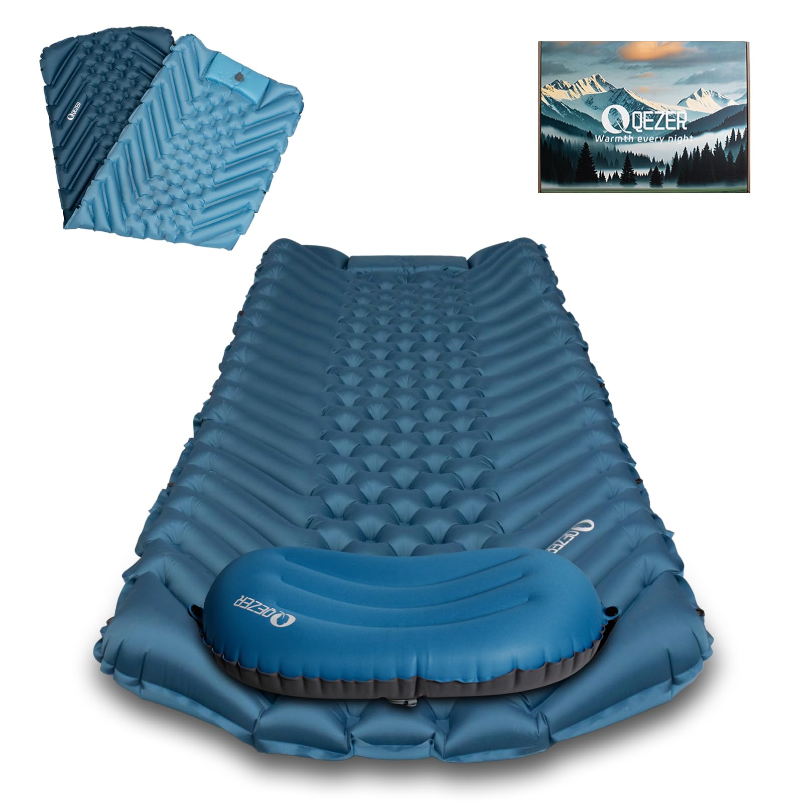 Matelas de couchage pour le camping et bivouac en haute montagne confortable