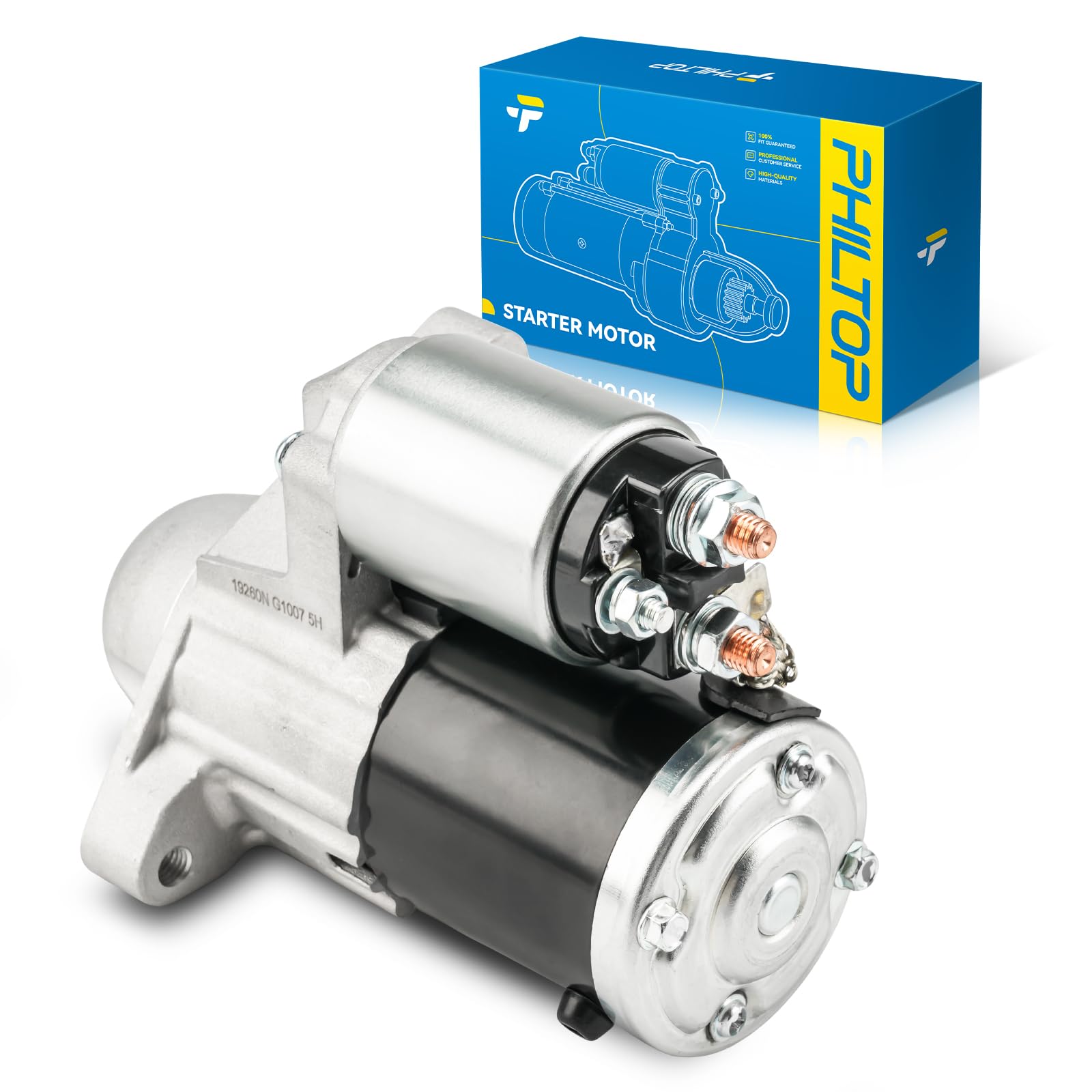 PHILTOP 19260N New Starter 1.4KW Compatible with Ford 2013-2016 F-150 3.5L
