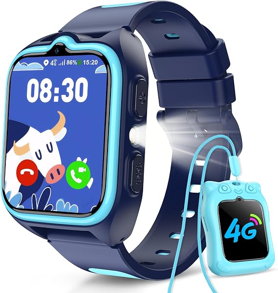 Baolubao Montre Z30 Connectée 4G avec Appels Vidéo