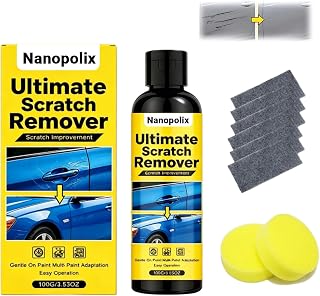 Nanopolix Scratch Remover – NanoPolix kratzerentferner mit Spezial-Tuch, Auto Kratzer Entferner für Glanz, Schutz und alle Lackfarben, 100g Set (1PC)