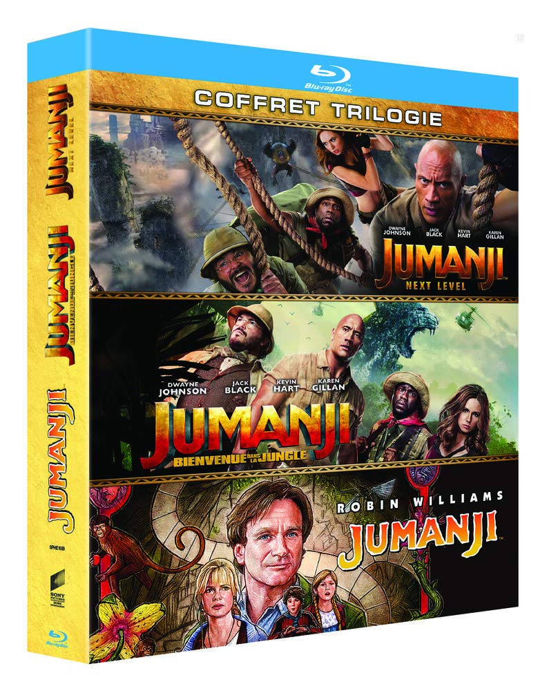 Jumanji - Trilogie - 3 Blu-ray