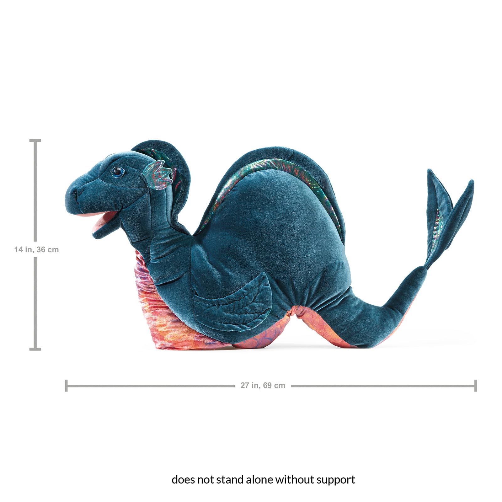 Nessie/Bestia de Loch Ness 3219 Folkmanis marioneta de mano
