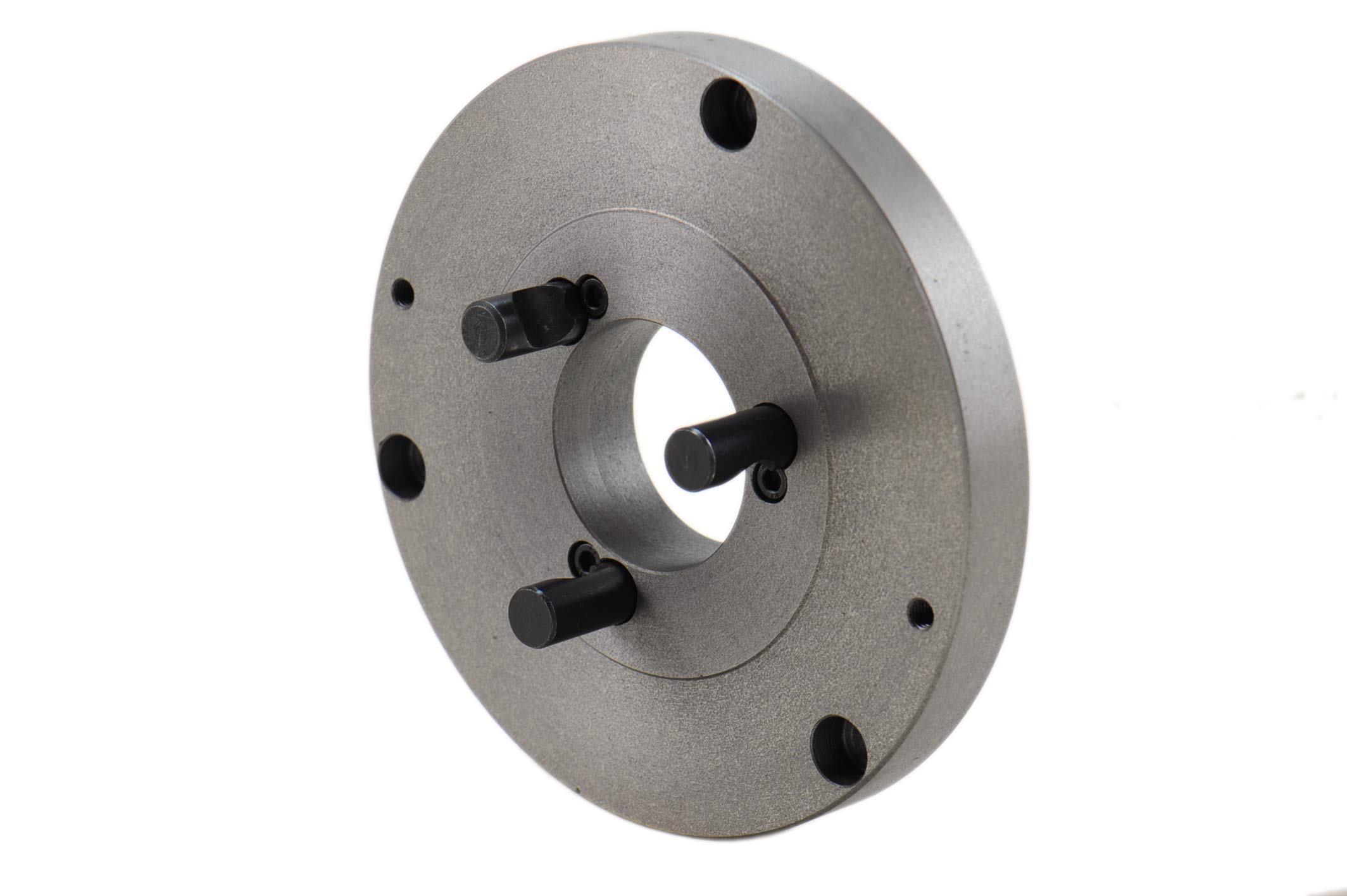 Shars Fully Machined Back Plate for 3 or 4 Jaw Self Centering Chucks (8" D1-4) M