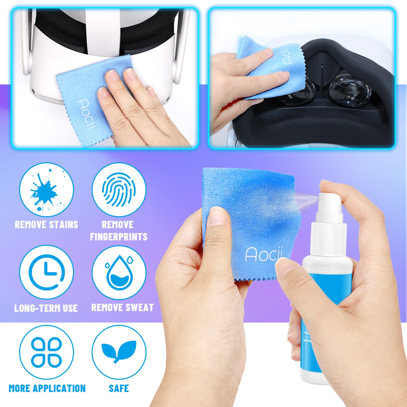 Vr Headset Cleaning Kit Vr Lens Cleaner Lens Pen Cleaner