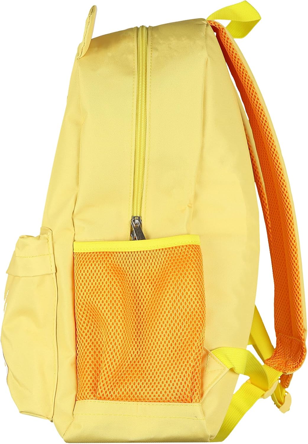 Mad Engine Care Bears Backpack Funshine Bear Embroidered Design 16" Book Bag with 3D Ears