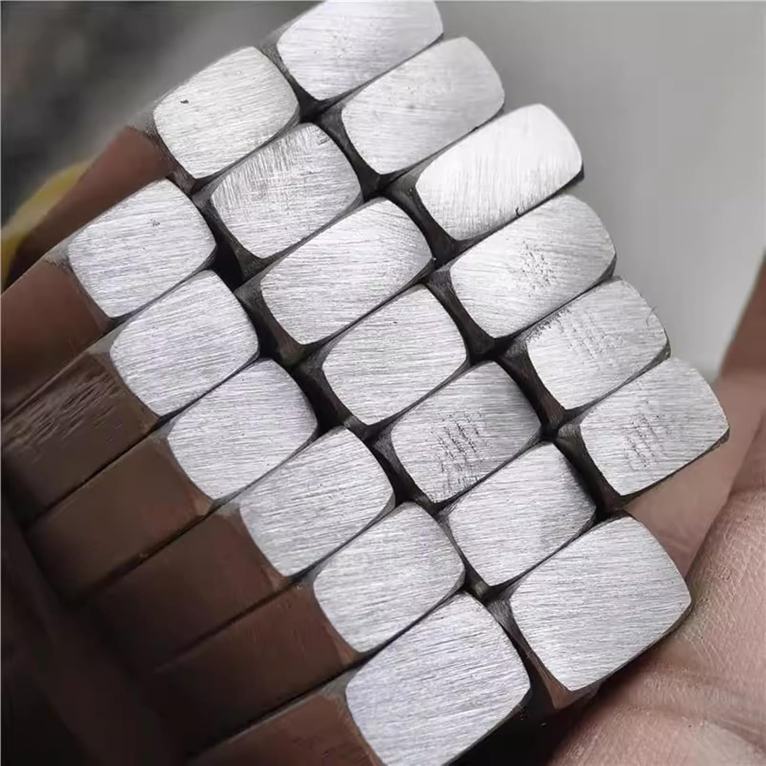Customized Metal Stamping Design Stamp Tool, Mountain Patterns, Used for Leather, Metal, Paper, Wood (Pattern 1)