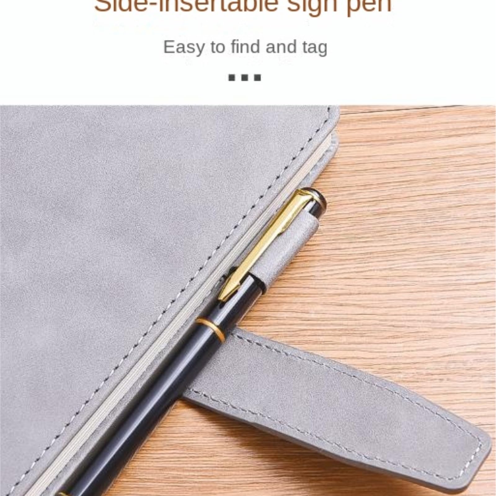 Podróży Notebooki Notatnik A6, Protokół Ze Spotkania, Kieszonkowy Zeszyt Księgowy Z Kieszonką Na Długopis Dziennik do Notatek(Blue)