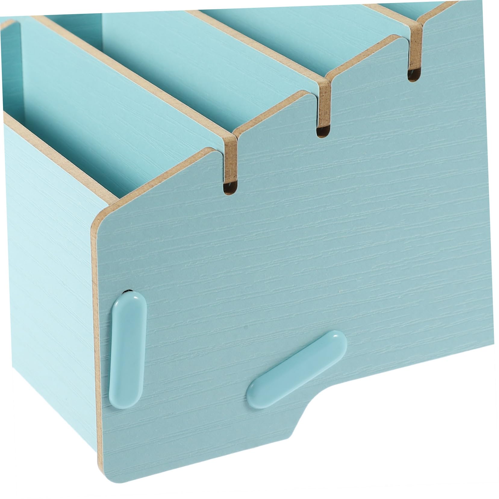 TOPBATHY Caja de Almacenamiento de Teléfonos Celulares Múltiples Compartimentos de Madera y Organización Soporte Resistente para Aula para Escritorio