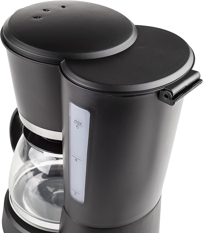Amazon.de: Tristar Kaffeemaschine mit 0,6L Glaskanne – für 6 Tassen – auch  für den Campingeinsatz geeignet, CM-1233
