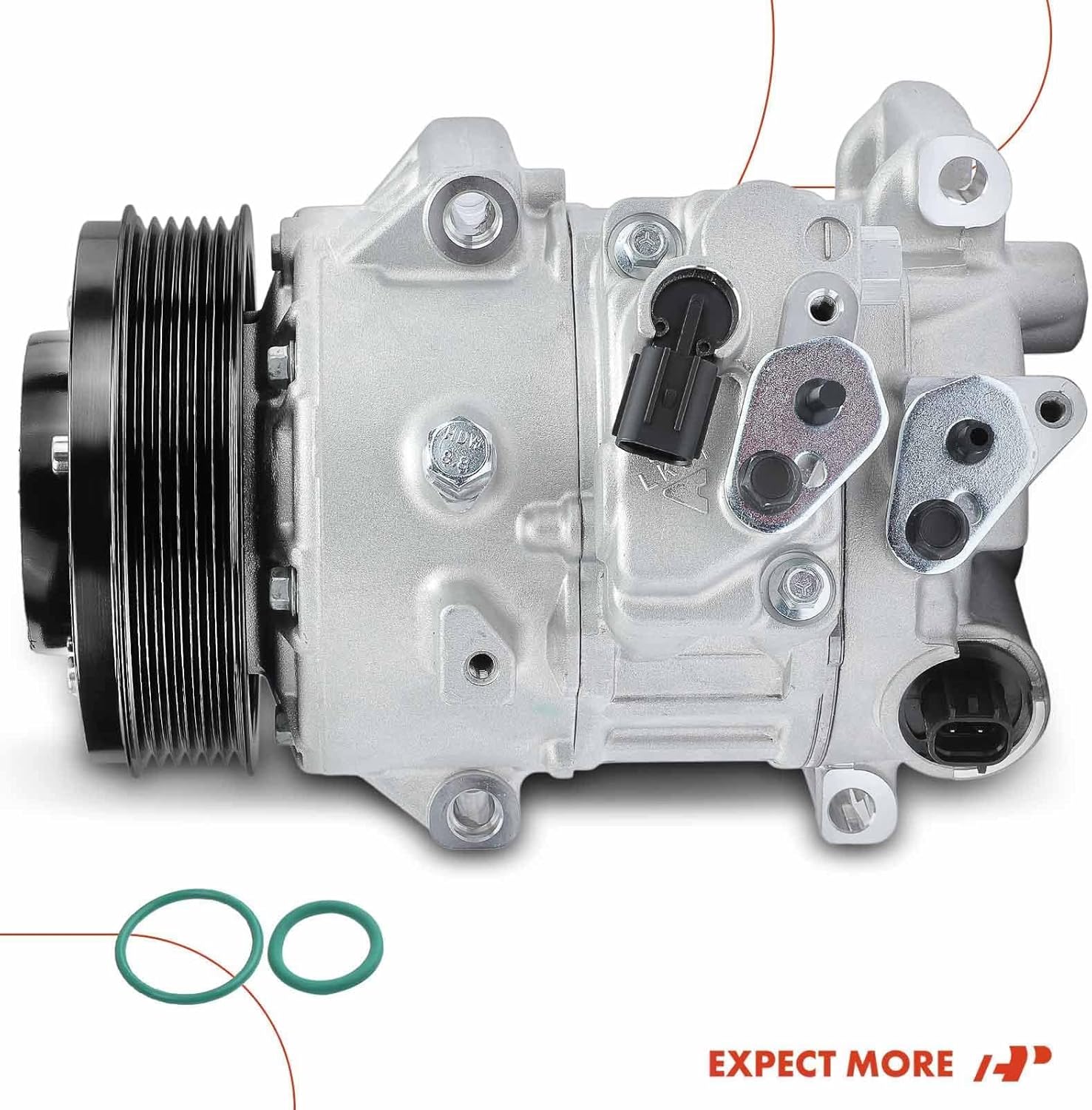 A-Premium A/C Compressor with Clutch Compatible with Scion tC 2.5L 2011-2016 Coupe