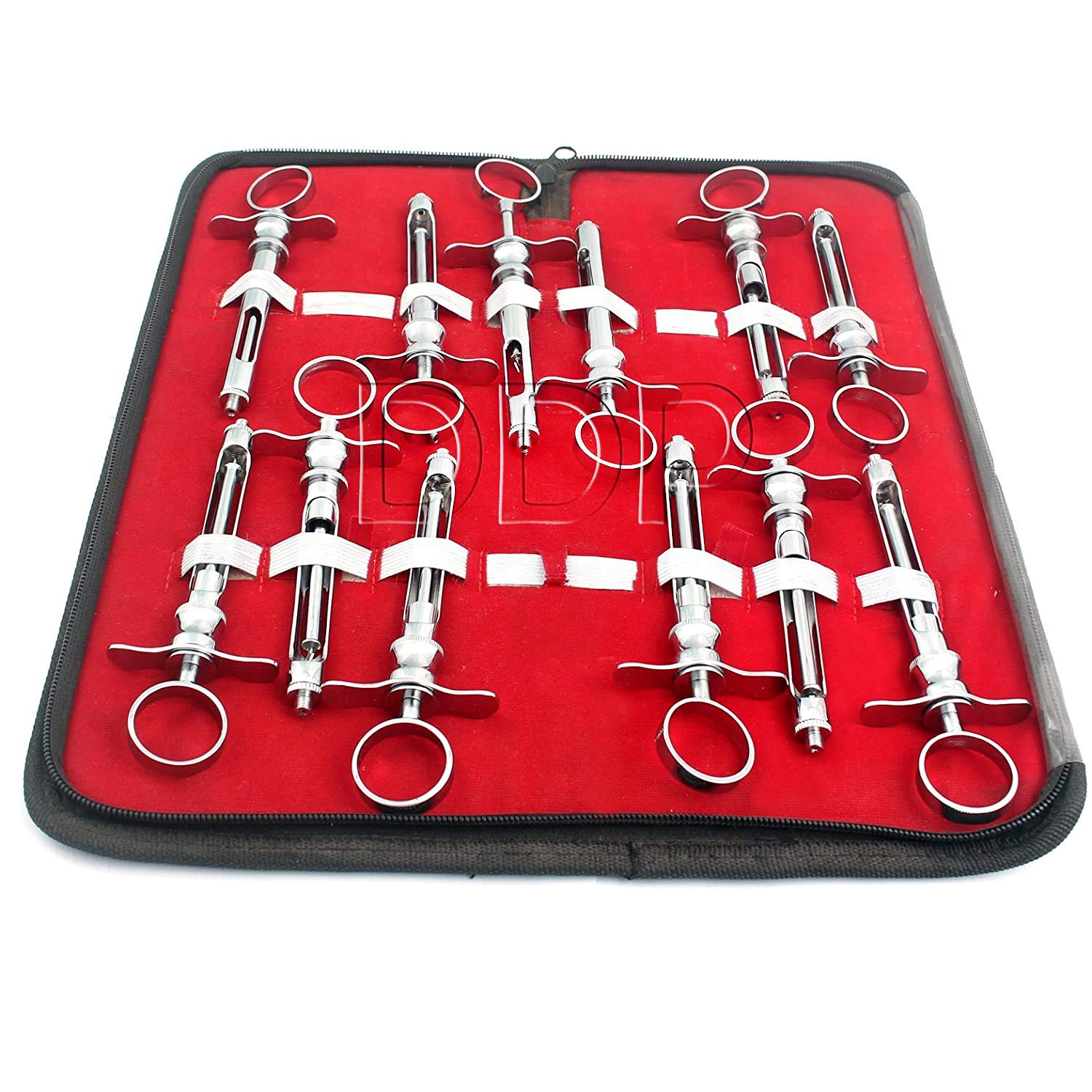 PC 12 PIECES OF ASPIRATING SYRINGE CW TYPE 1.8ML DENTAL INSTURMENTS SET KIT