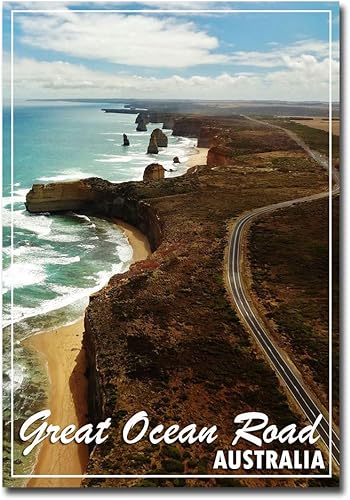 Australia, Great Ocean Road - Imán para nevera, tamaño 2.5 x 3.5 pulgadas Australia, Great Ocean Road - Imán para nevera, tamaño 2.5 x 3.5 pulgadas
