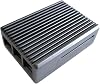 Raspberry Pi 5 Case, Raspberry Pi Cooling Case Aluminum, Gray