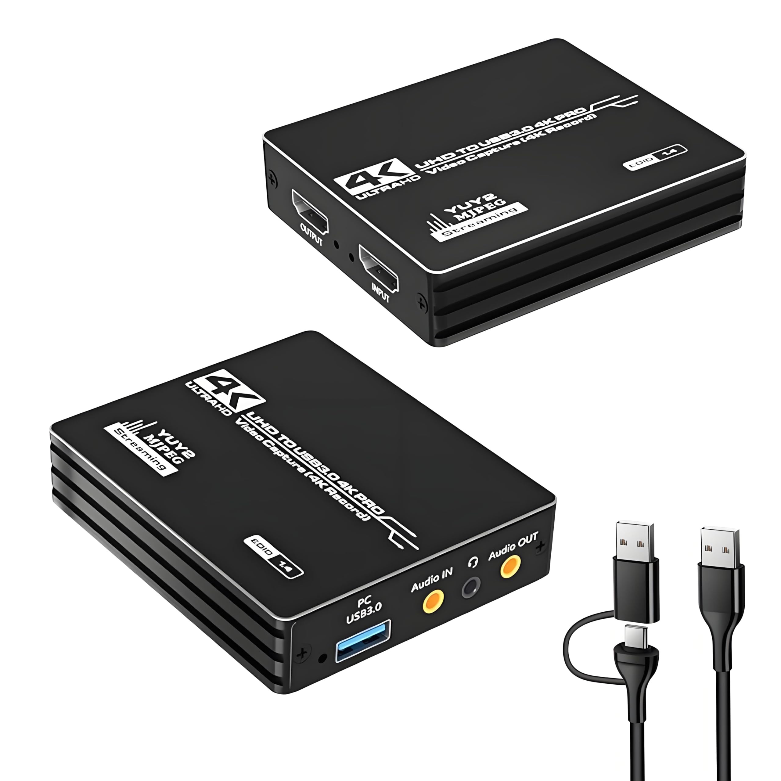 4K HDMI Video Capture Card, HDMI to USB 3.0 Capture Card for Streaming and Recording, 4K@60Hz Input Passthrough 1080P@60Hz Out, Compatible with Switch/PS5/Xbox/PC/Camera/Mac/OBS/XSplit-image-41