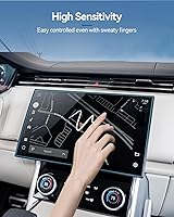 Vista 66 de Protector de pantalla de coche para Ford Edge 2024 2025 2023 2022 2021 (SE/SEL/ST-Line/Titanio/ST) Accesorios Protector de pantalla de vidrio