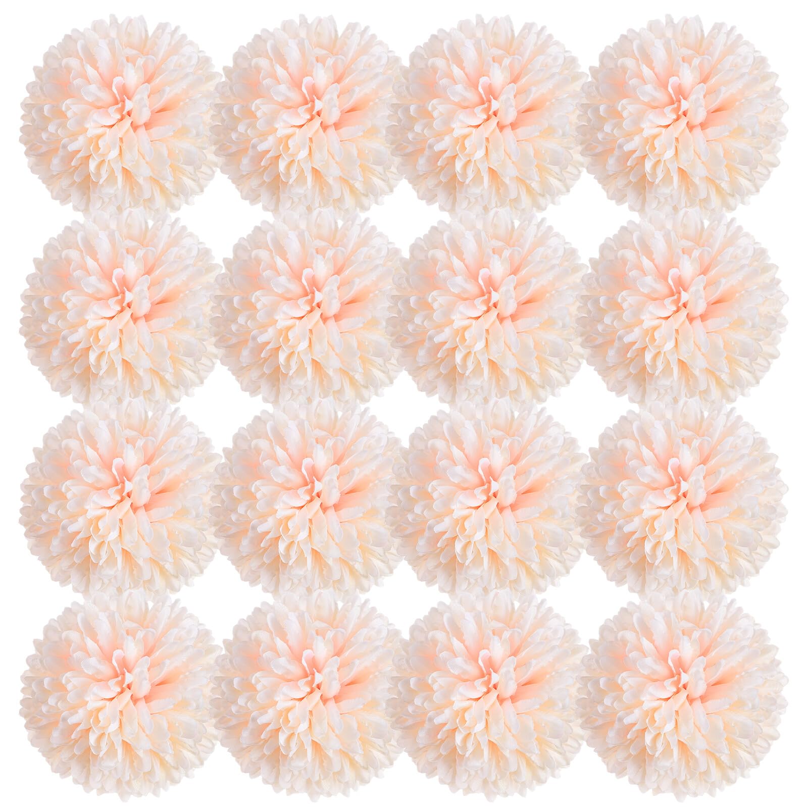 Fleurs artificielles chrysanthème pour décoration de fête et accessoires photo DIY
