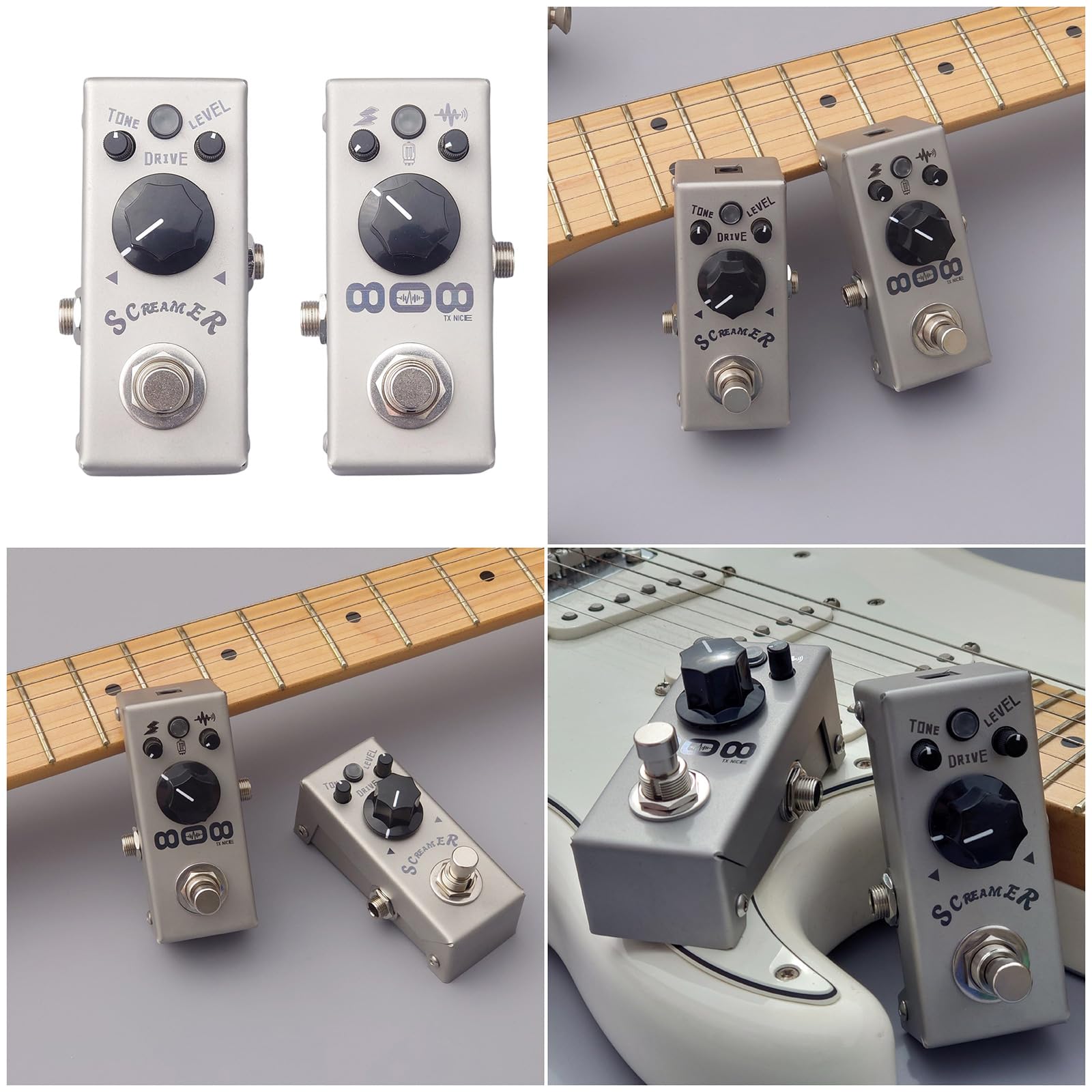 TS808 RC4558DR Flanger efektów gitarowych klasyczny ciepły efekt flanger True Bypass gitara elektryczna basowa akcesoria
