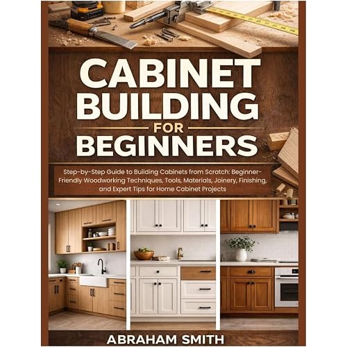 Cabinet Building for Beginners: Step-by-Step Guide to Building Cabinets from Scratch: Woodworking Techniques, Tools, Materials, Joinery, Finishing, and Expert Tips for Home Cabinet Projects