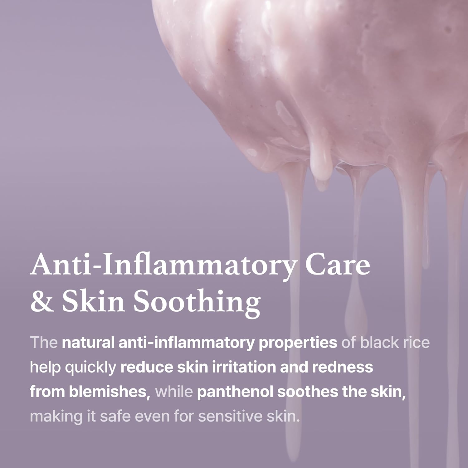 [I'm From] Miniature of Black Rice Toner for Oily Skin, Sebum Control Toner, Lightweight, Niacinamide, Panthenol, Fragrance Free, Korean Skin Care, 1.01 Fl Oz