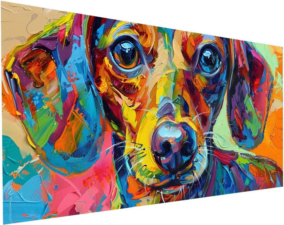 Broderie Diamant Chien 5D : Votre Activité Manuelle Adulte pour Salon Cocooning