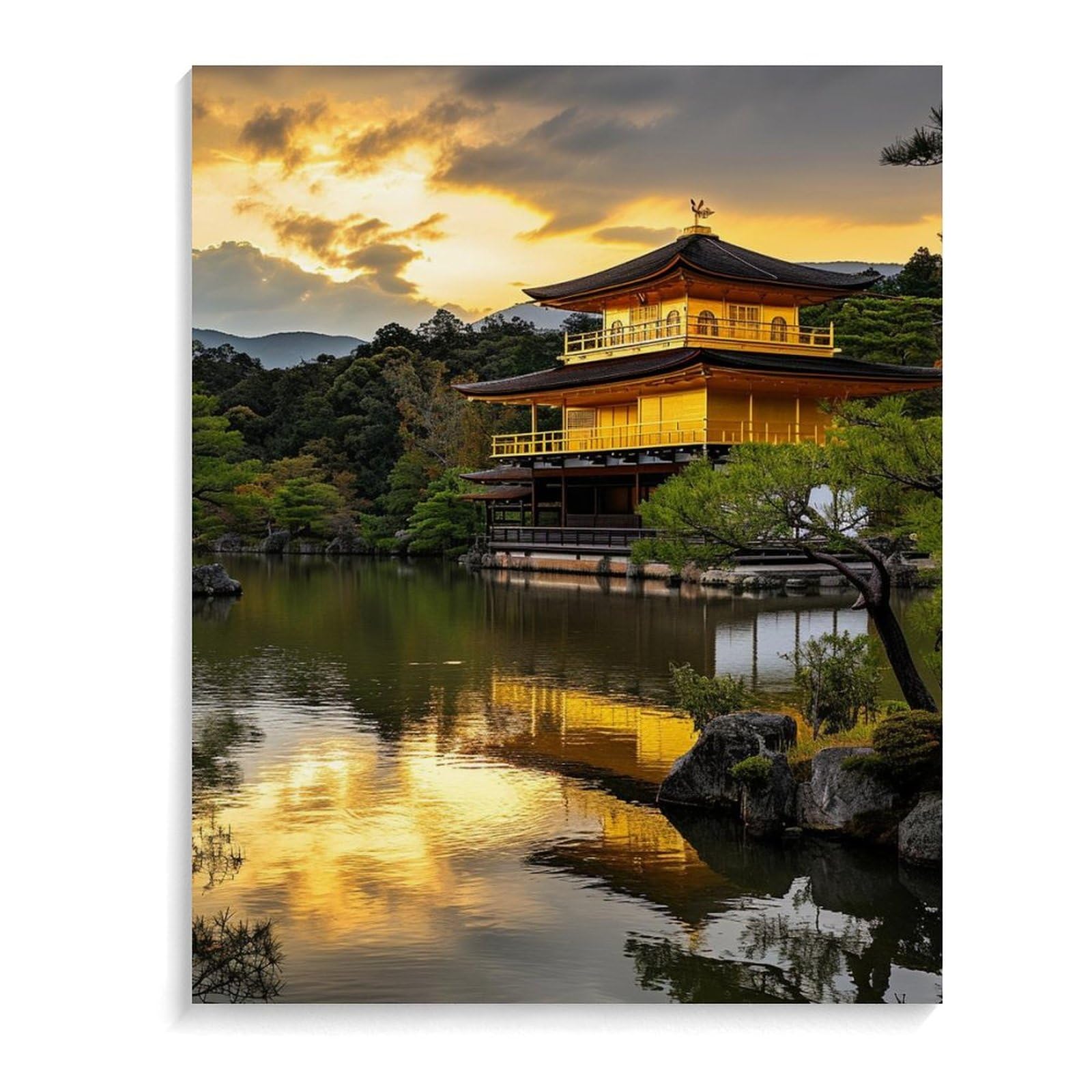 油絵 風景画 京都無鄰庵 ★ F10 【10月】 油絵 風景画 京都無鄰庵 ☆ F10 【10月】 油絵 風景画 京都無鄰庵