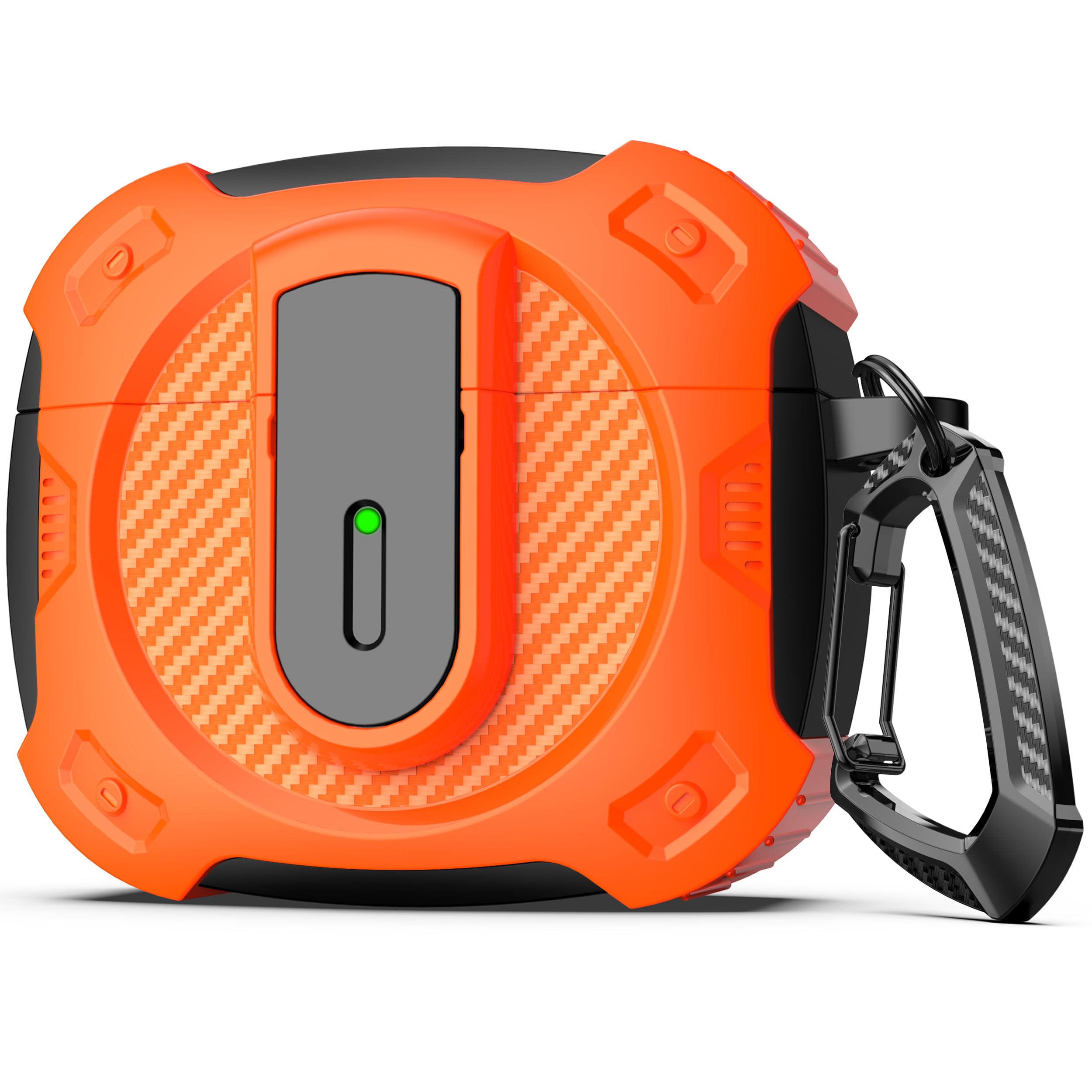 RFUNGUANGO Compatible with Airpods 2nd /1st Case,Automatic Pop-up with Safety Lock Clip, Full Body Shockproof Hard Case with Keychain Compatible with AirPods case,starry sky — view 13