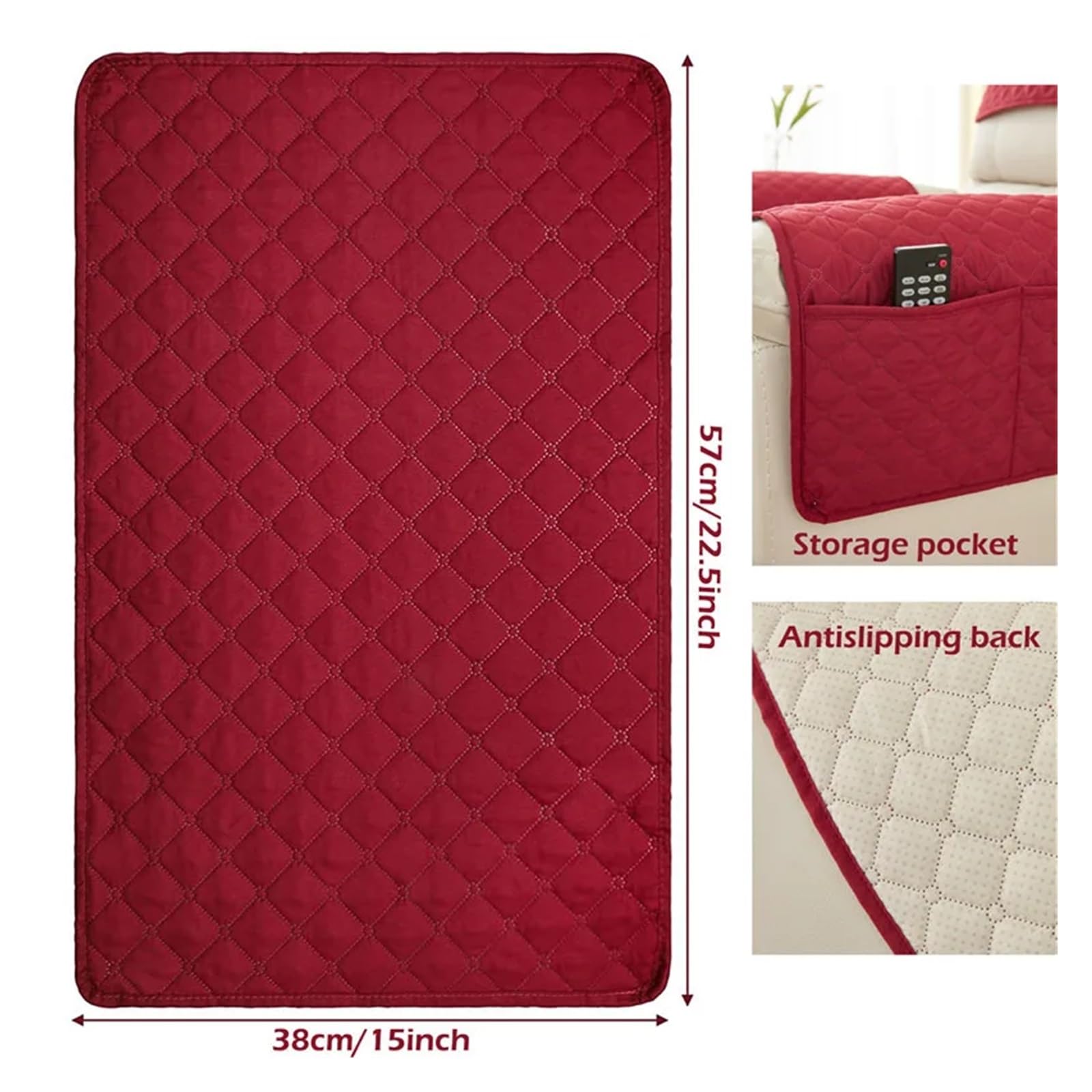 Betttasche Sofa-Armlehnen-Organizer-Taschen, Couch-Sessel, hängende Aufbewahrungstasche for TV-Fernbedienung, Handy, hängende Aufbewahrungstasche Für Betten, Sofas(Color-7)