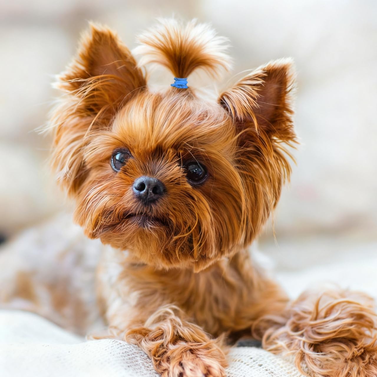 Veemoon 170 Pieces Pet Hair Bands Set - Shiny Elastic Ties and Bands for Combing Yorkshire Dogs and Other Breeds Reusable Accessories for Dog 6