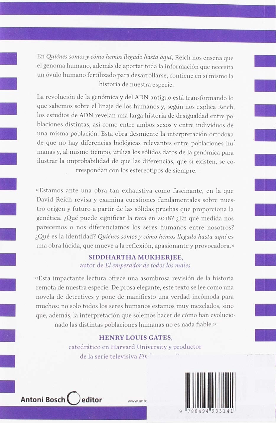 Quiénes somos y cómo llegamos hasta aquí: ADN antiguo y la nueva ciencia del pasado humano (CIENCIAS HUMANAS)