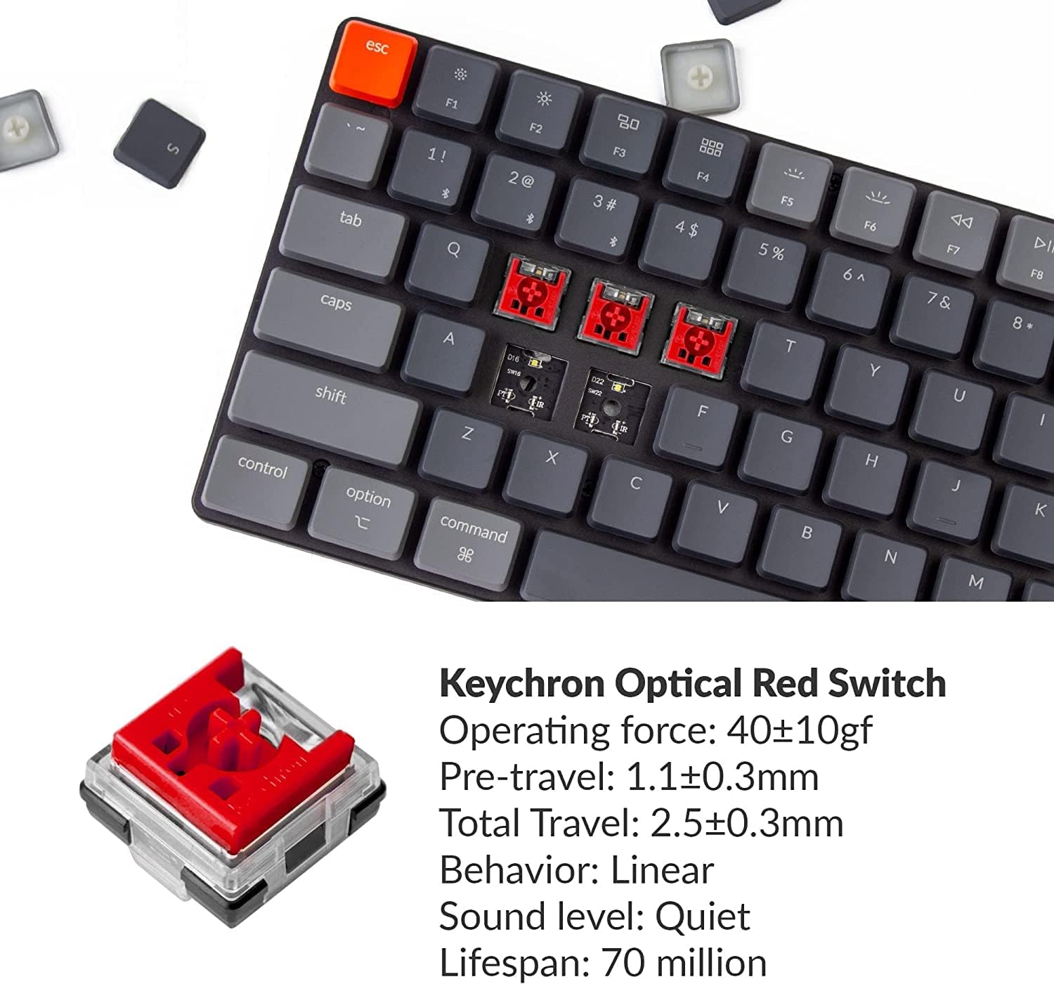 Keychron K3 Tenkeyless Design