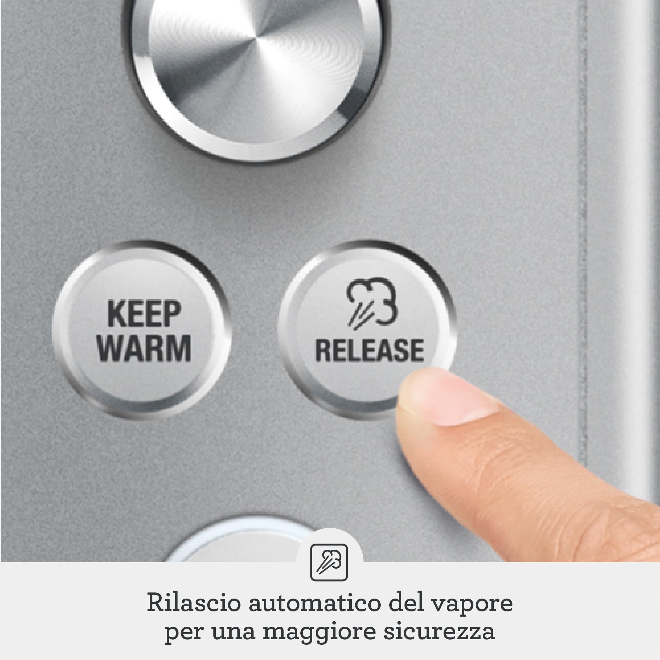 Sage - The Fast Slow Pro - Cuocere a Pressione, Cuocere a Fuoco Lento, Saltare, Cuocere a Vapore, Stufare, Fare il Risotto, Acciaio Inox Spazzolato