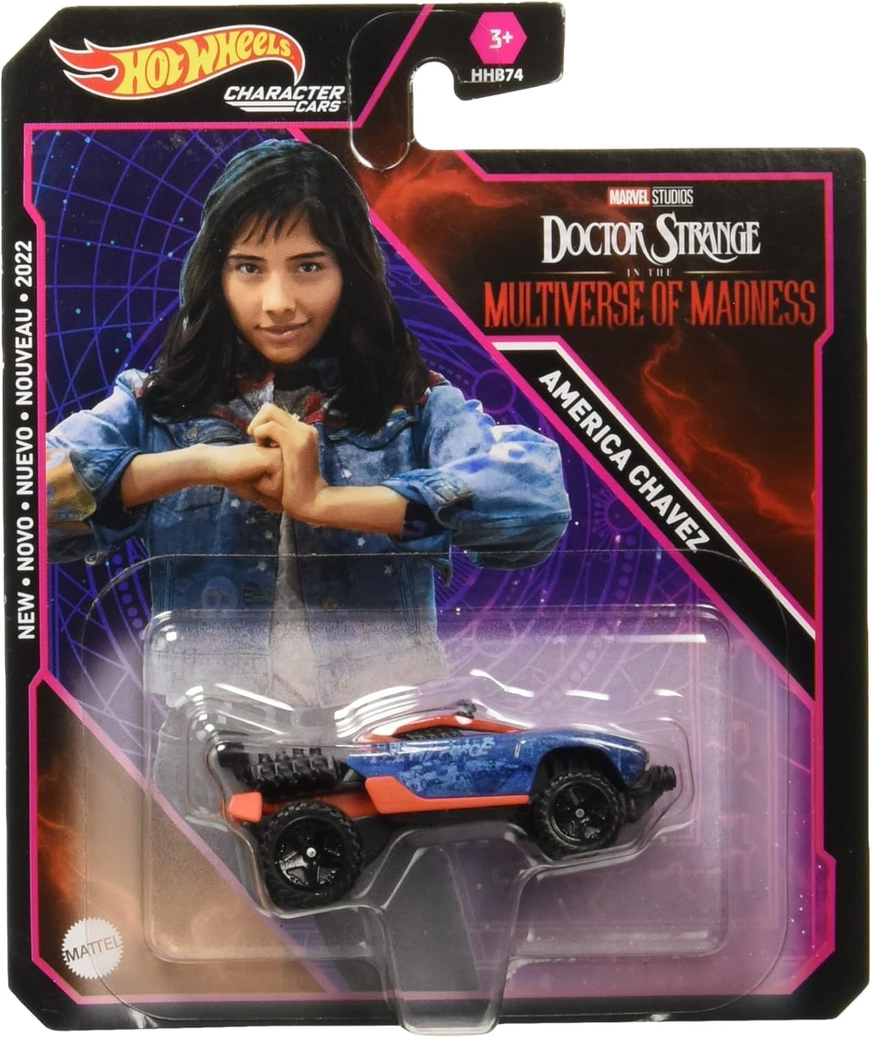 HOT Wheels Character Cars Marvel [America Chavez]