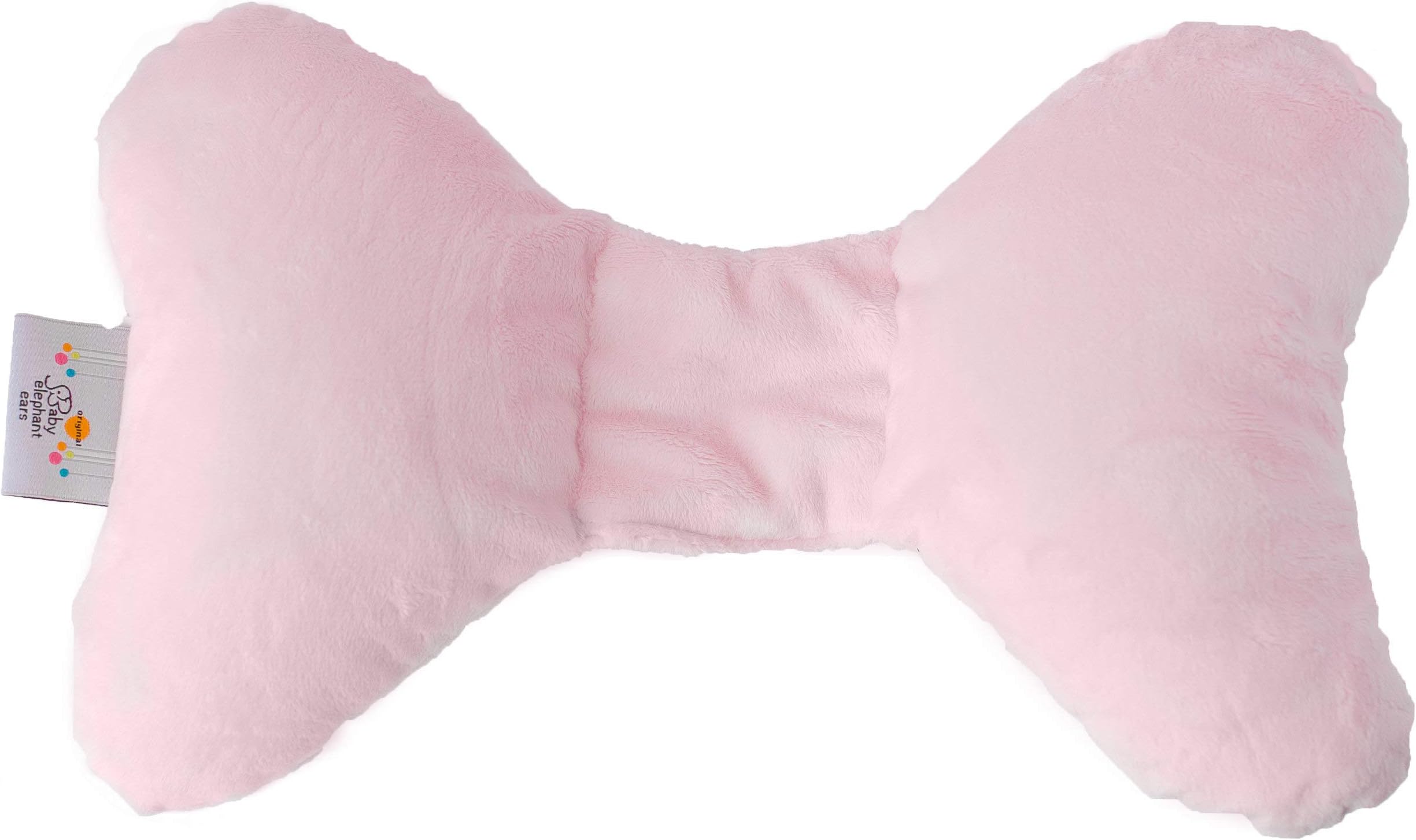 Baby Elephant Ears Neck Support (Pink Minky)