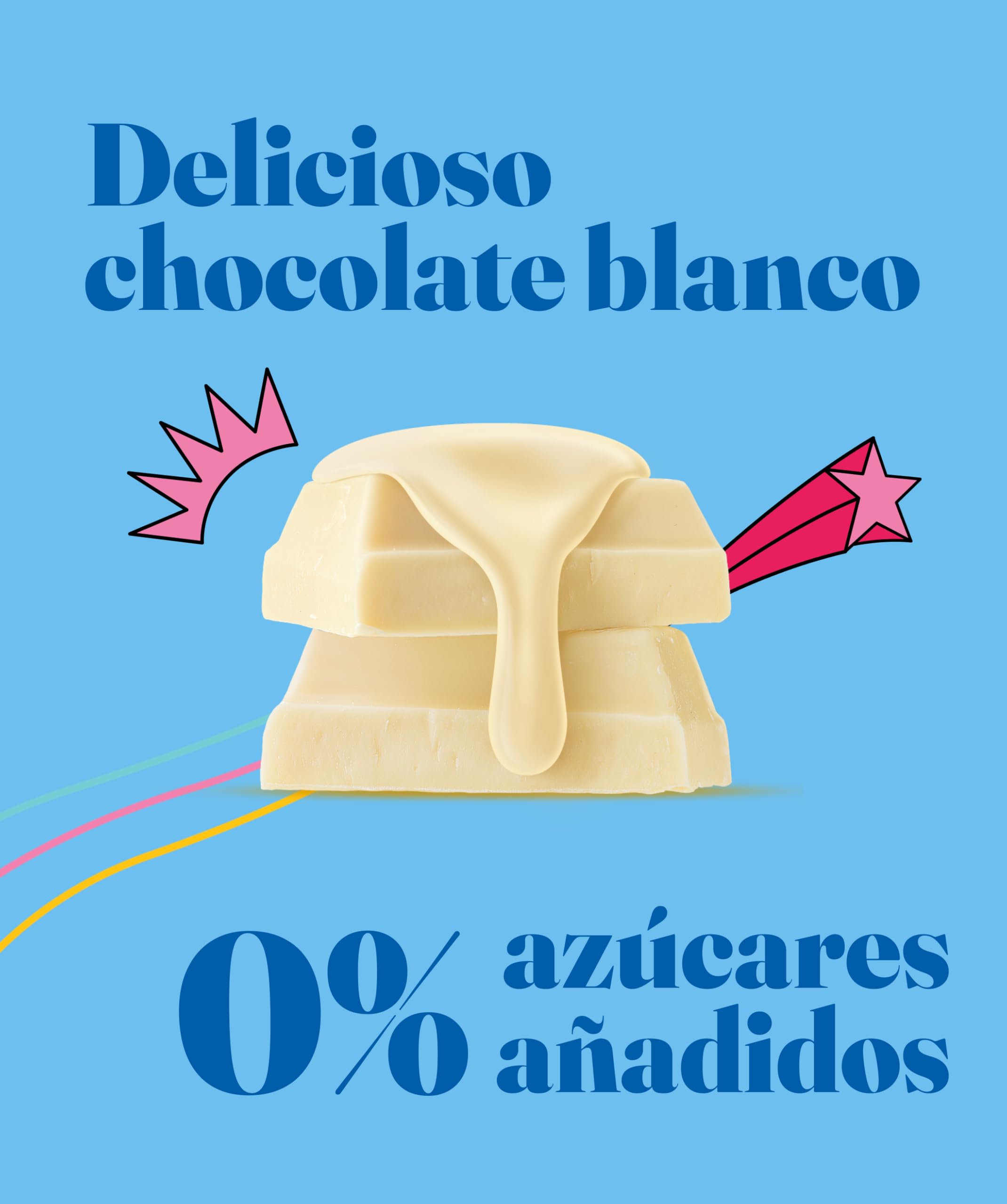 Corny - Barritas de Cereales 0% de Chocolate Blanco, Sin Azúcares Añadidos, Bajo en Calorias y Grasas Saturadas, Fuente de Energía, Fibra y Proteinas, Pack de 10 (60 unidades), 6x20 g