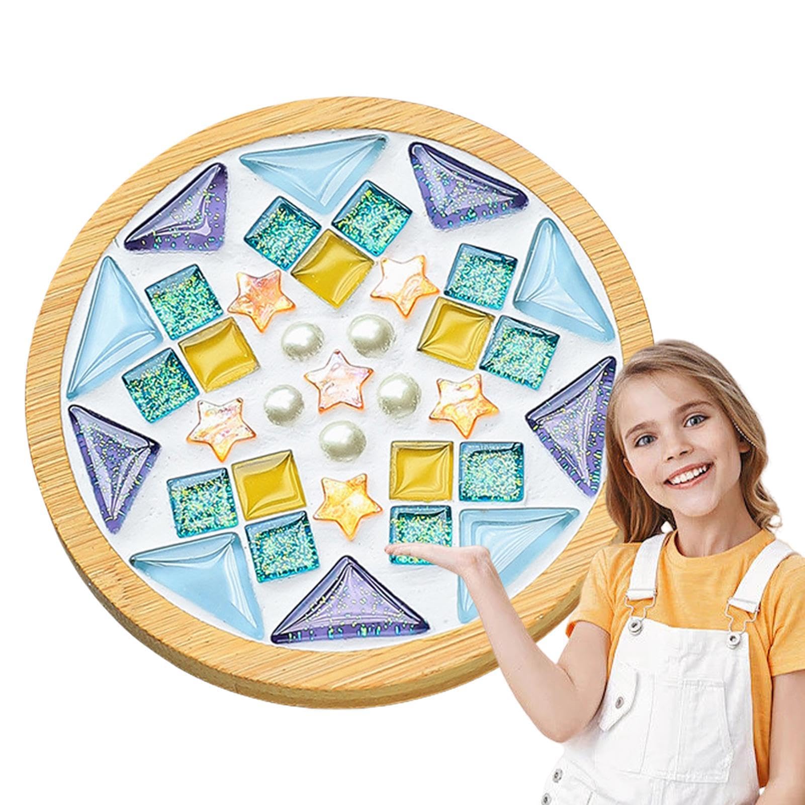 タイルクラフト用 モザイクタイルコースター作成キット Aセット